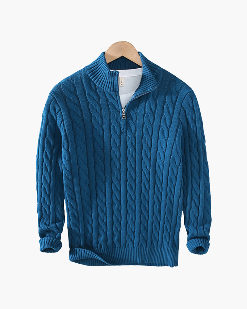 Signature Half-Zip Sweater