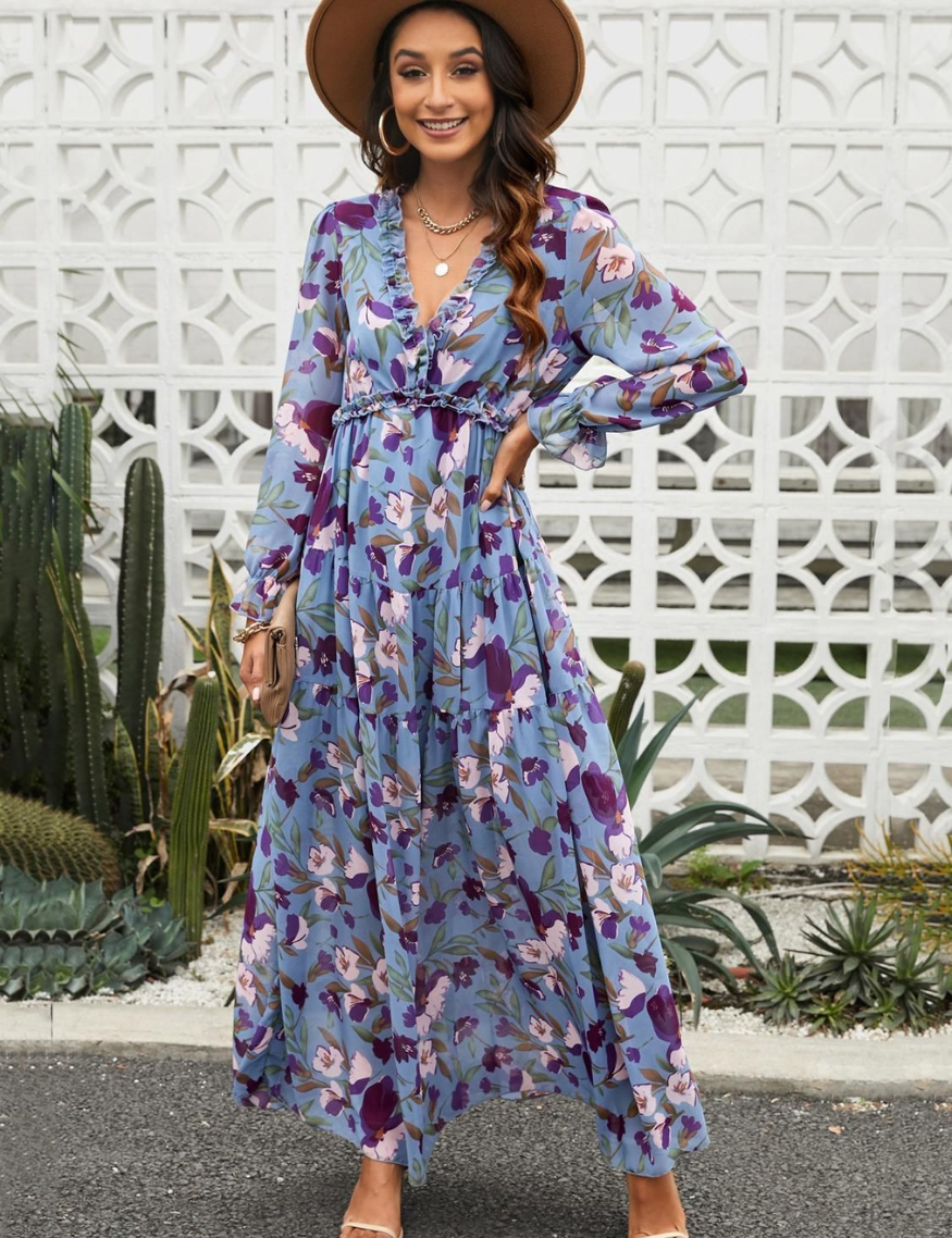 Selena - Silk Midi Dress