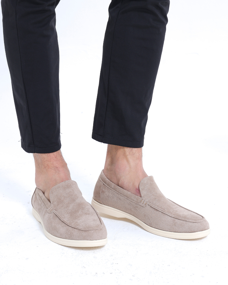 Signature Suede Loafers