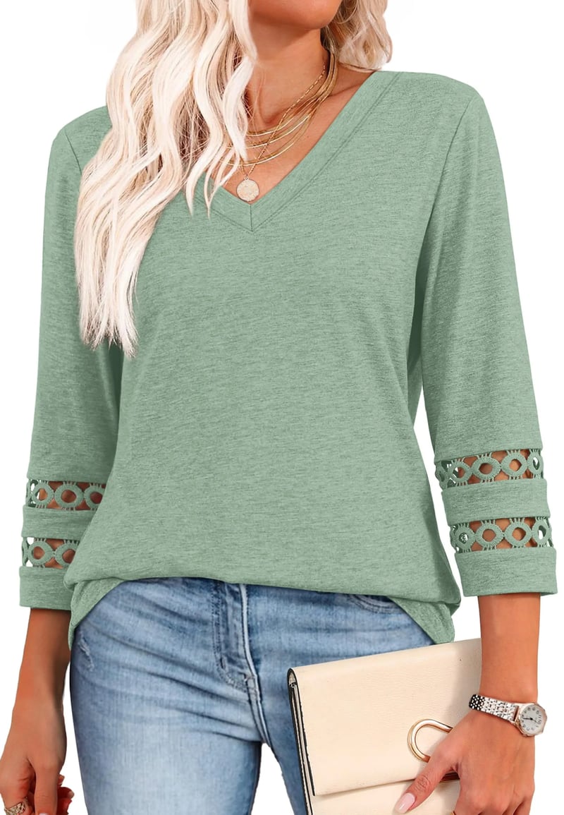 Ivana - Elegant V-Neck Top