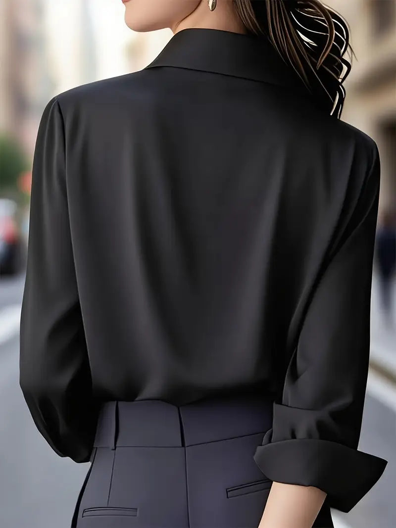 Emilia - Luxe Long Sleeve Shirt
