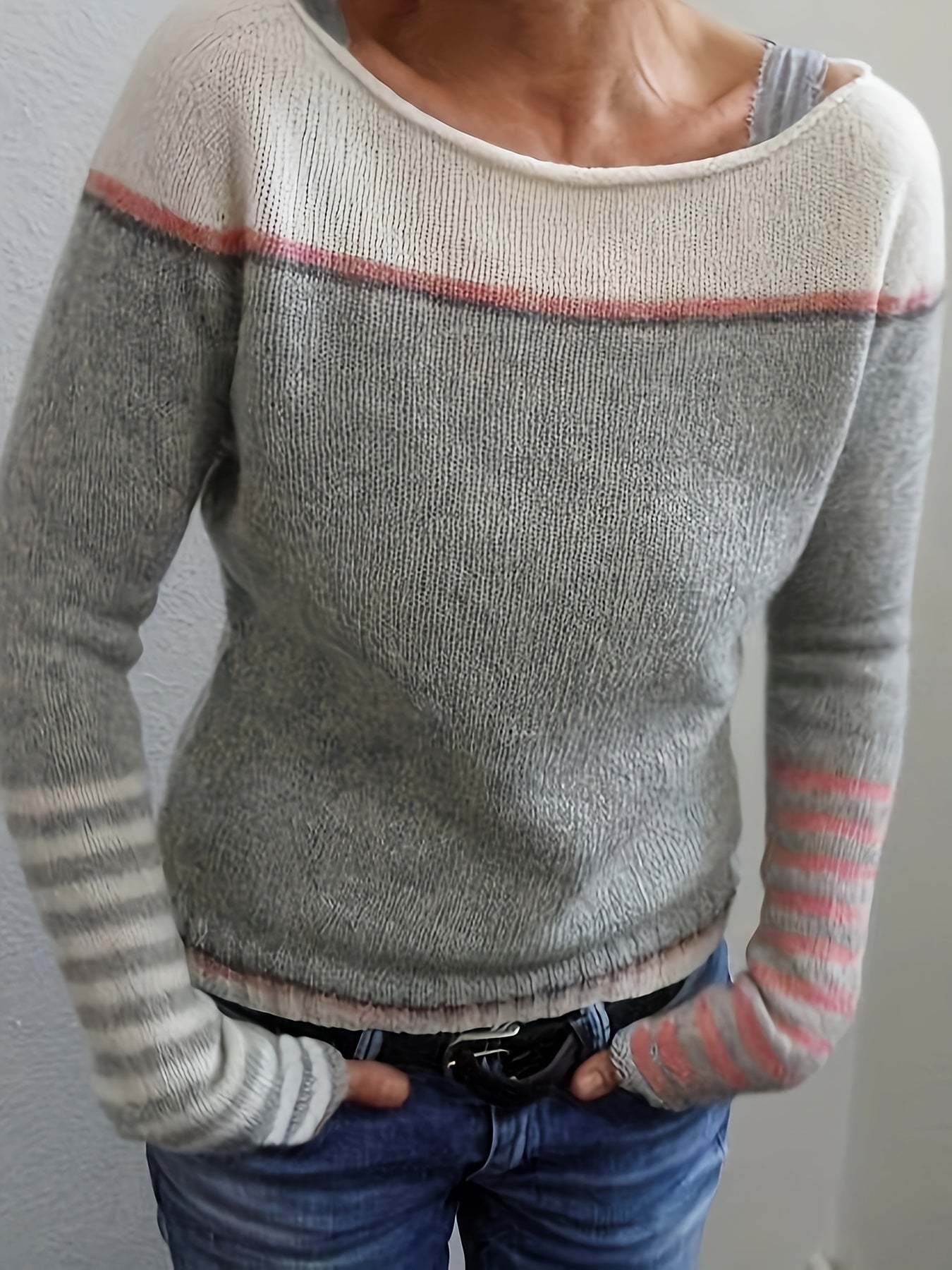Rachel - Timeless Striped Knit Shirt