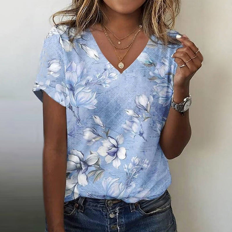 Celina™ - Floral Essence Tee