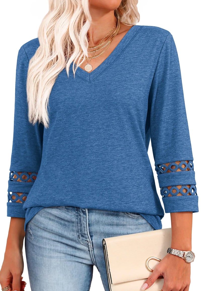Ivana - Elegant V-Neck Top