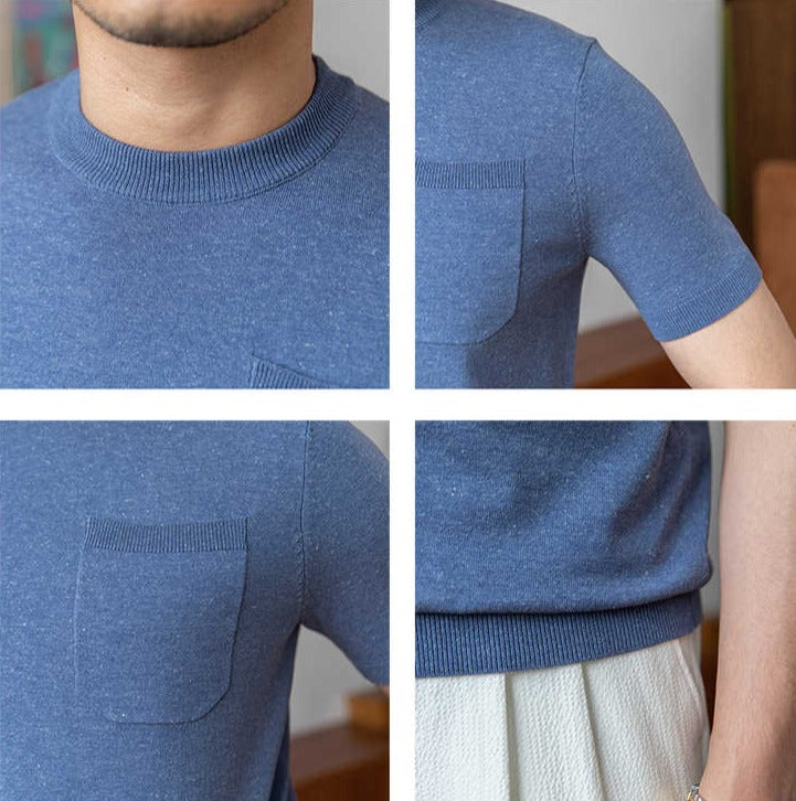 Essential Knitted T-Shirt