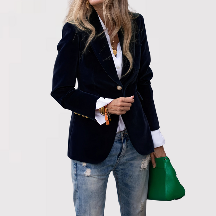 Lauraine - Luxe Velvet Jacket