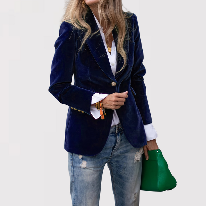 Lauraine - Luxe Velvet Jacket