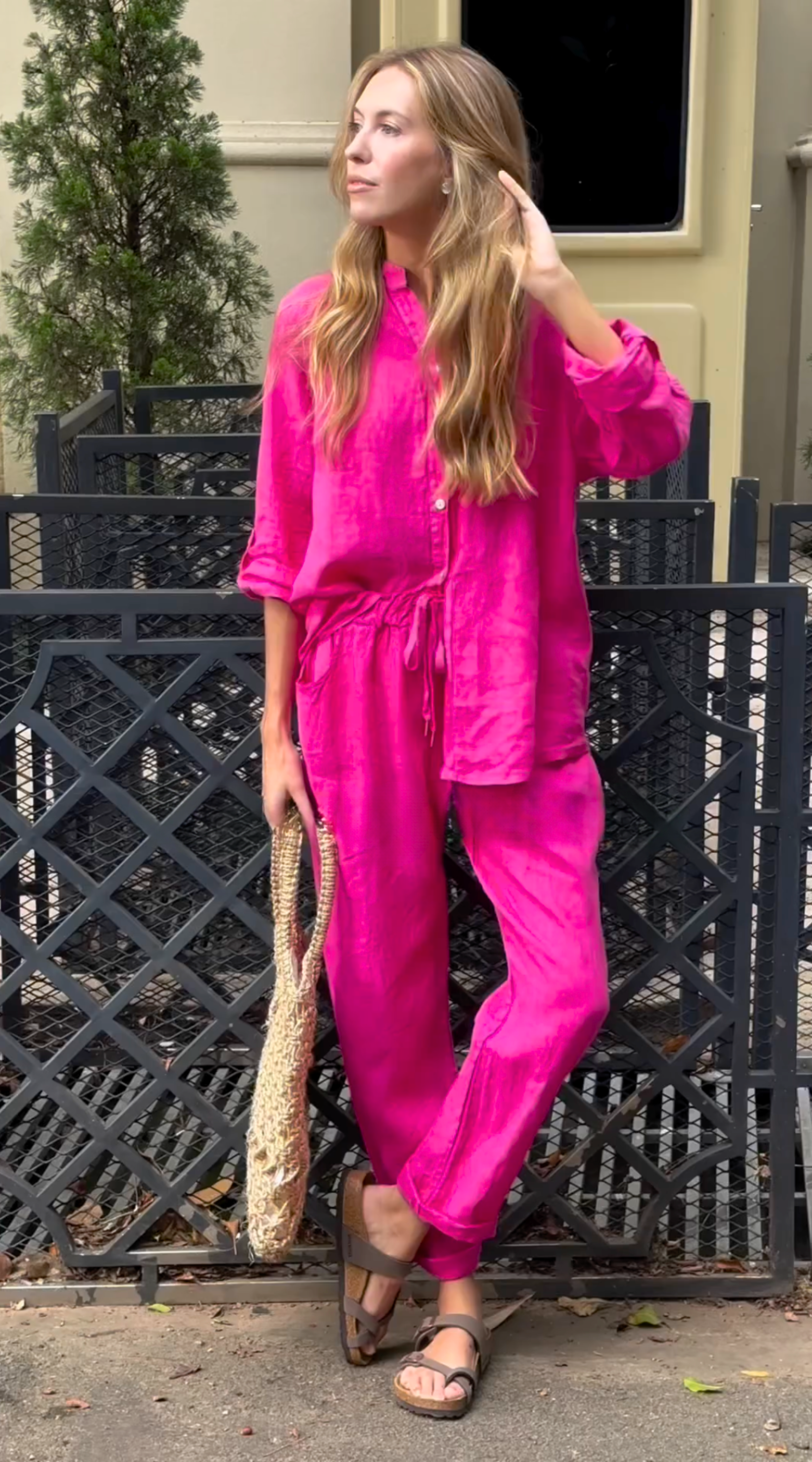 Brit – Elegant two-piece linen set