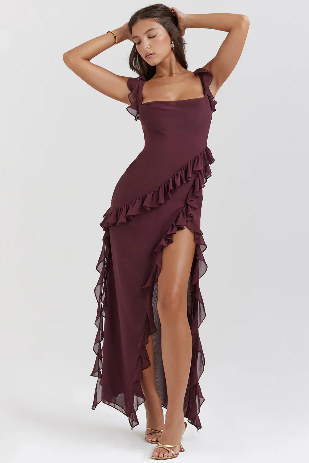 Dyane - Elegant Maxi Dress with Slit