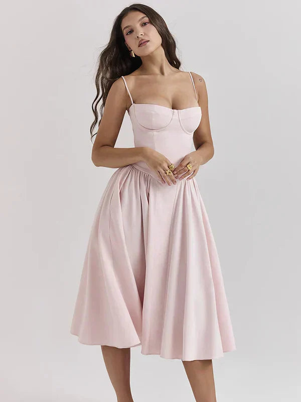 Kiki – Retro Midi Dress