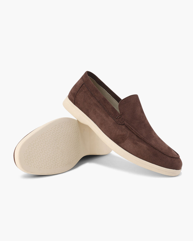 Signature Suede Loafers