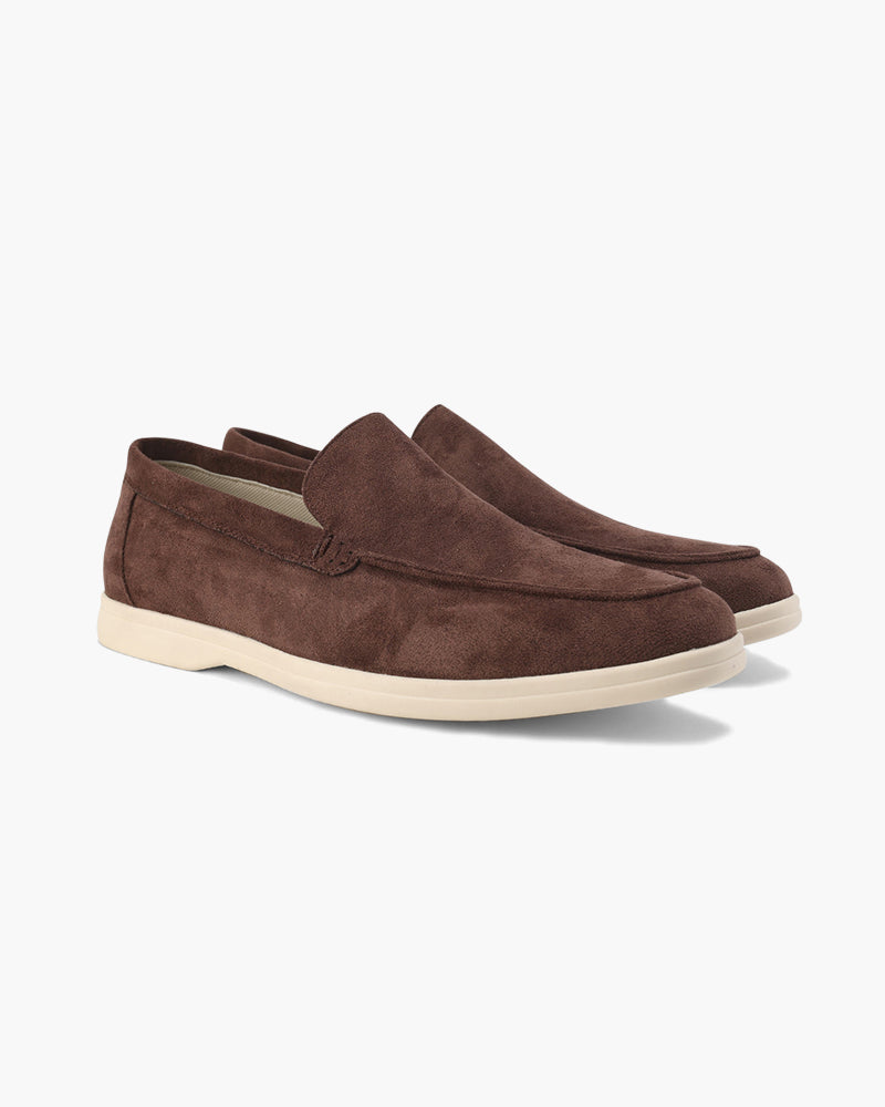 Signature Suede Loafers