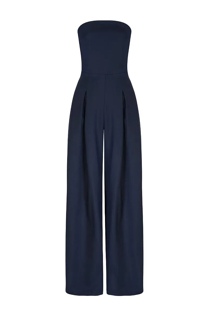 Inès – Strapless Jumpsuit