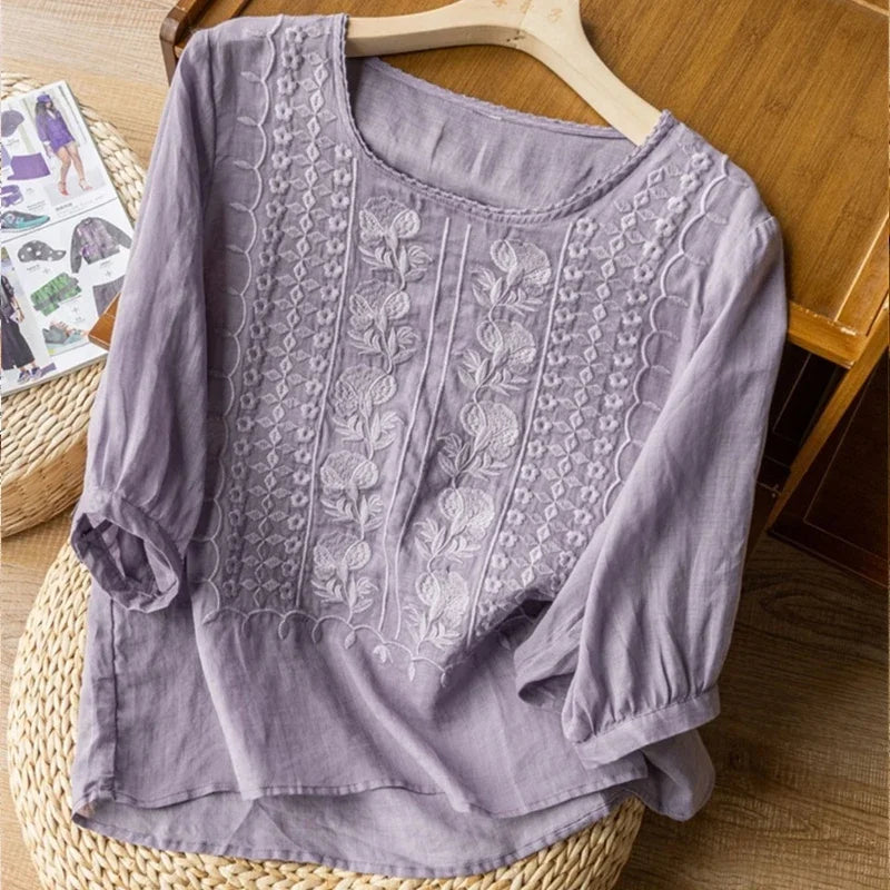 Clara™ - Effortless Spring Blouse