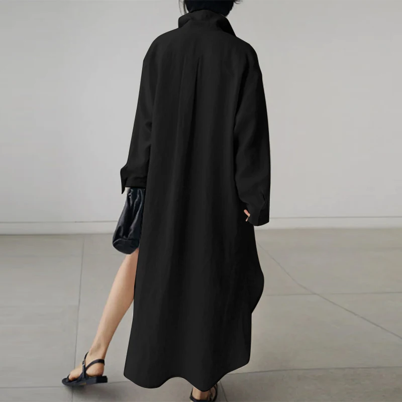 Marie - Oversized Casual Shirt Dress