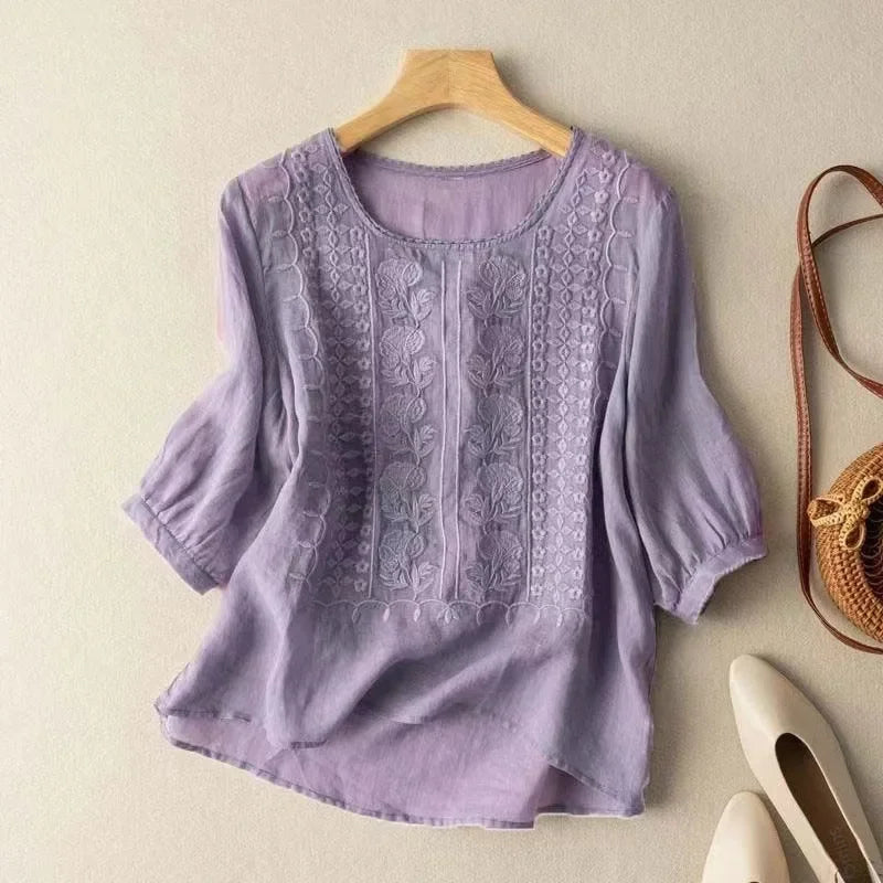 Clara™ - Effortless Spring Blouse