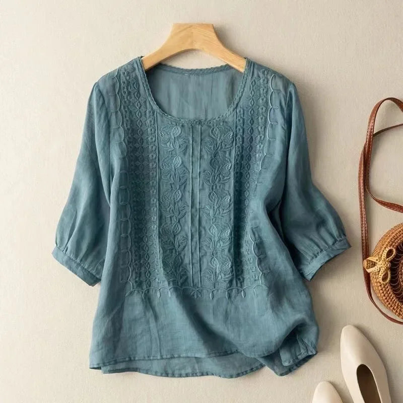 Clara™ - Effortless Spring Blouse