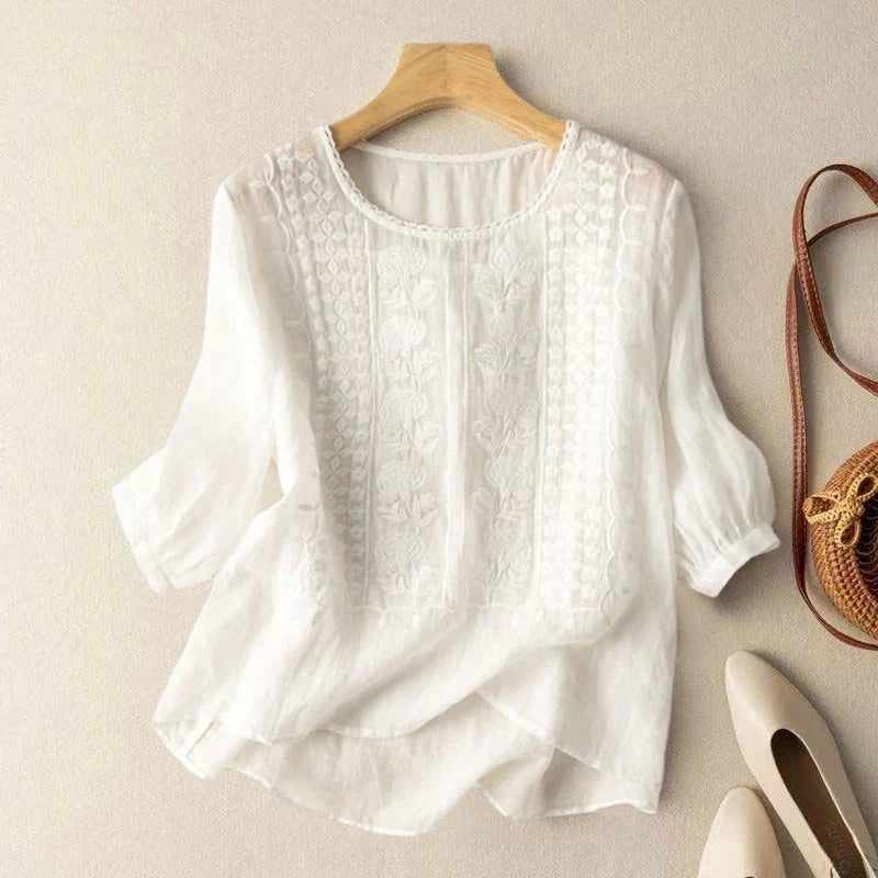 Clara™ - Effortless Spring Blouse