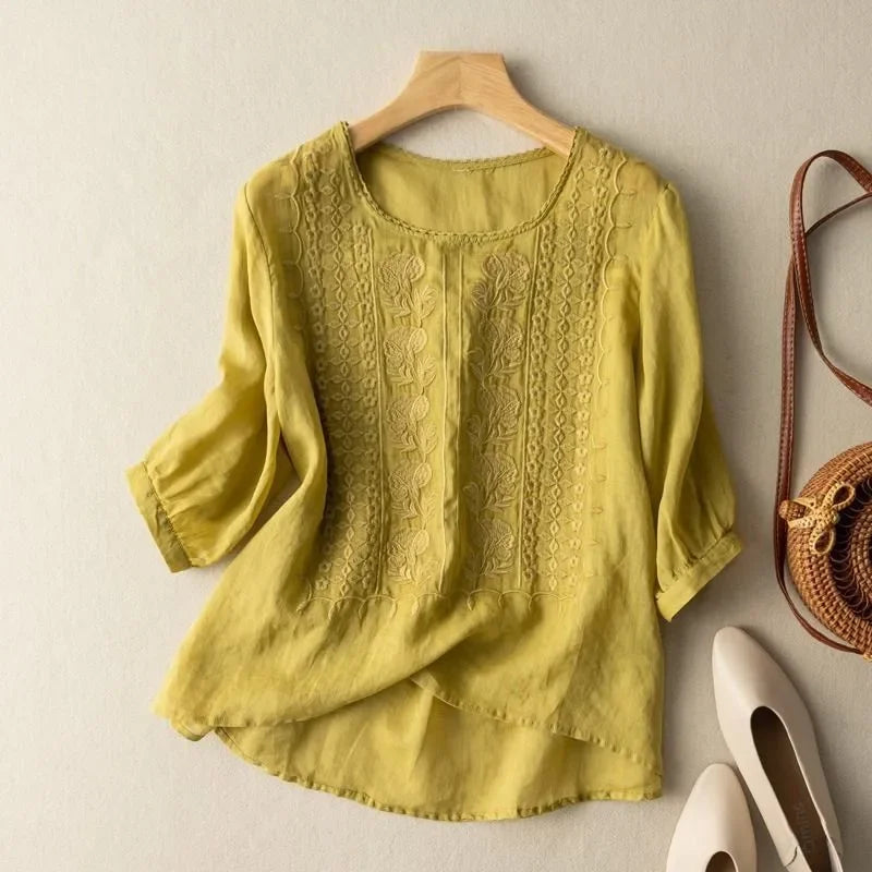 Clara™ - Effortless Spring Blouse