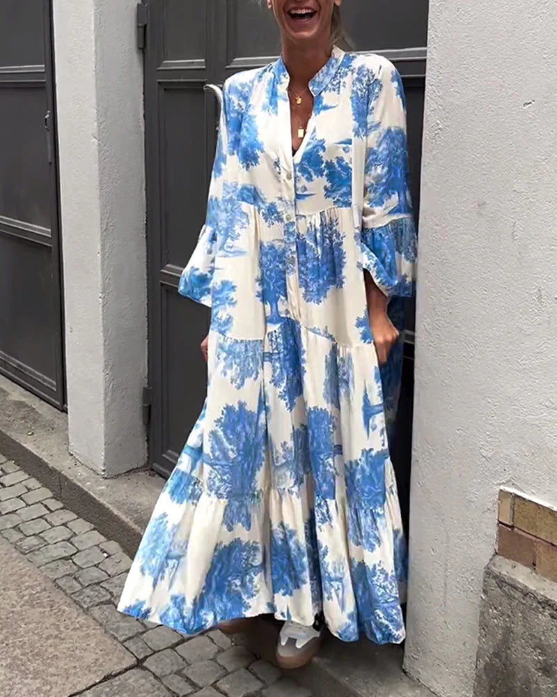 Helene - Elegant Flowing Dress