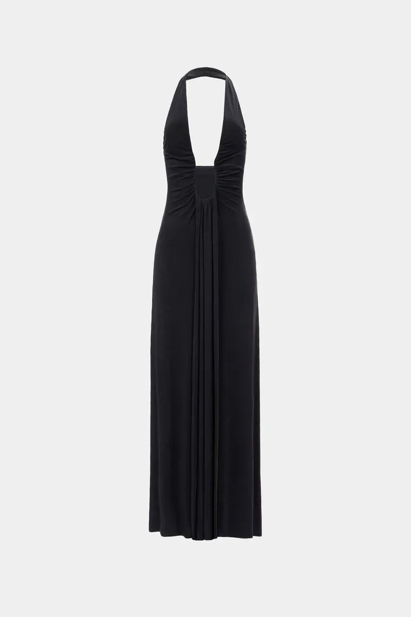Althea – Long Cupro Dress