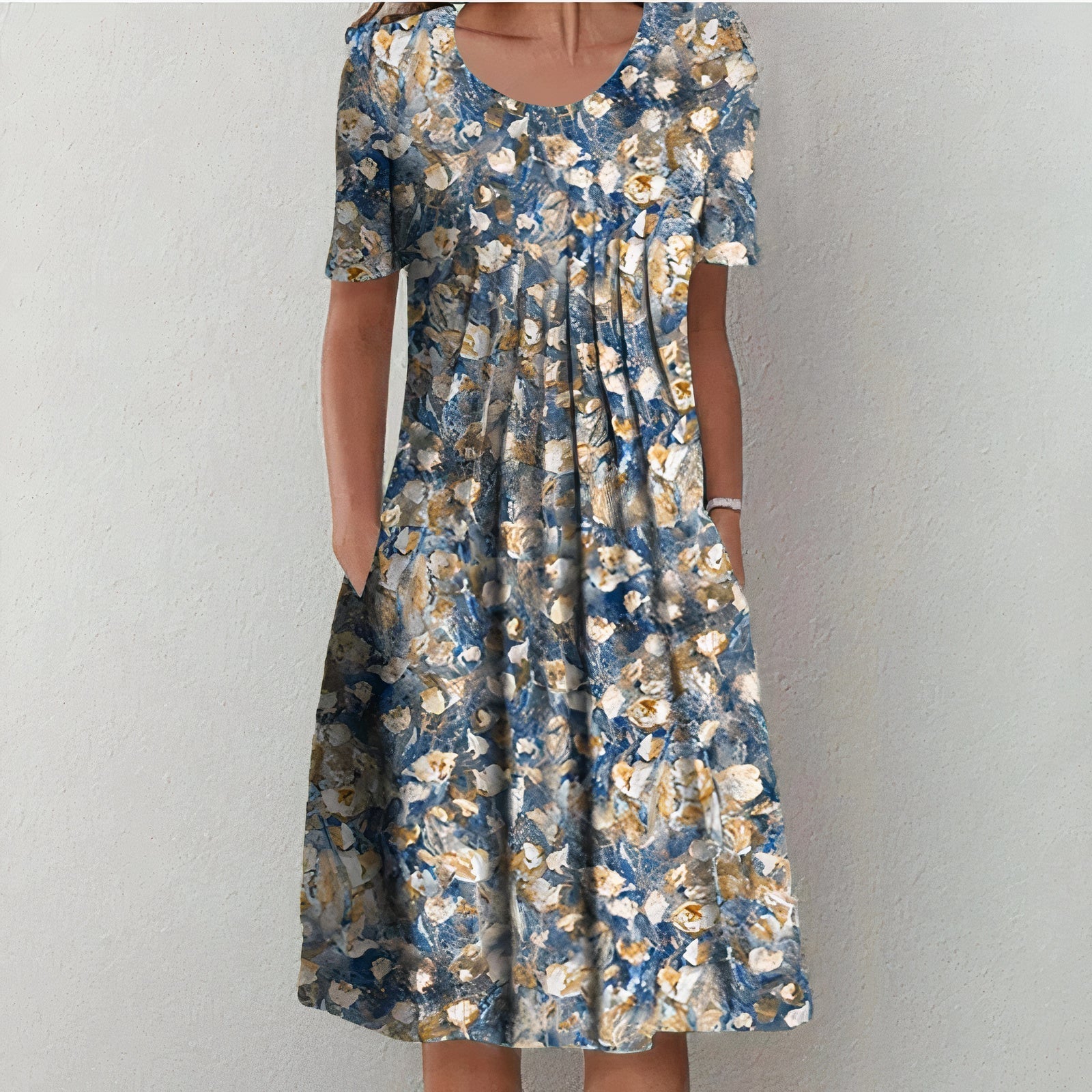 Cassandra Tummy-Embracing Dress