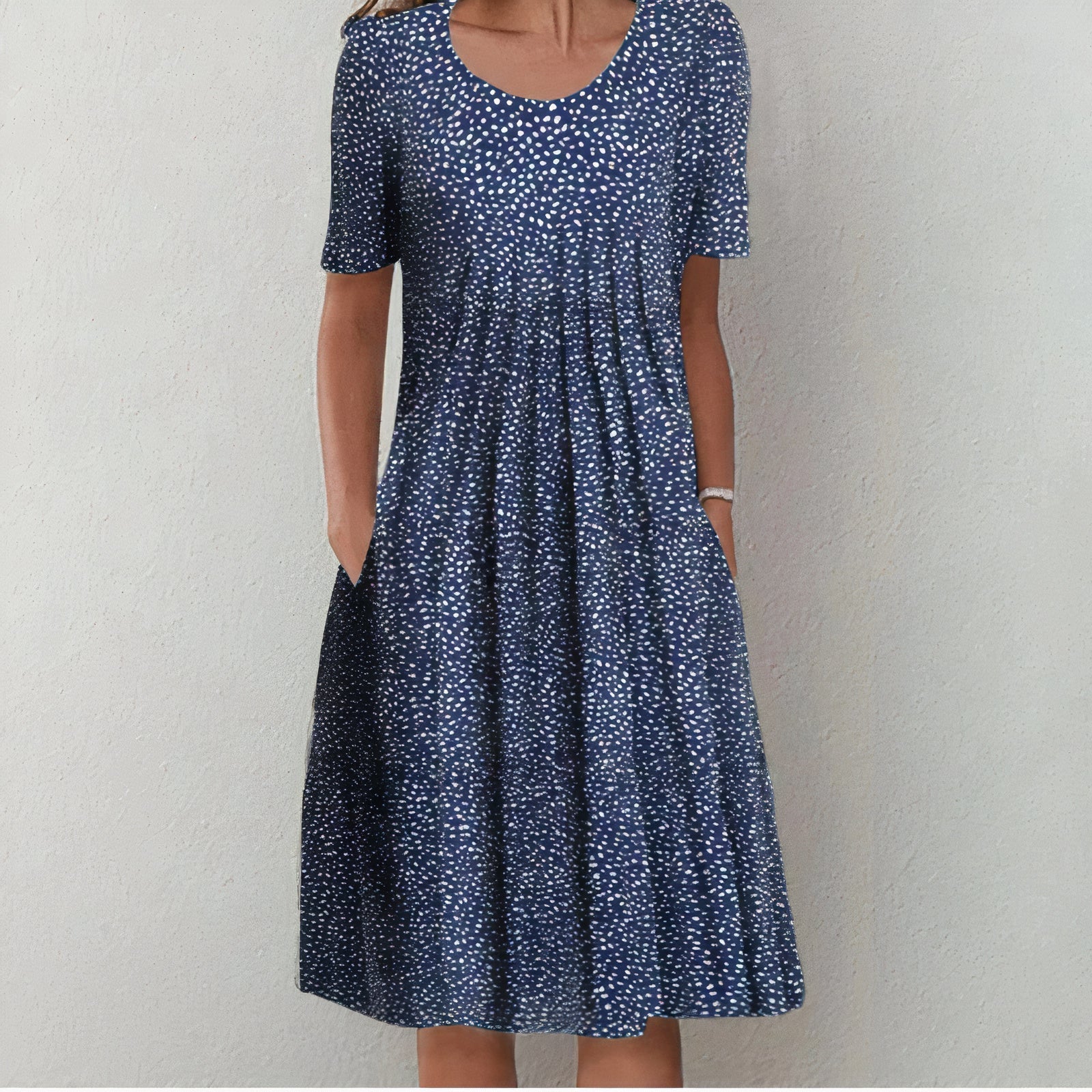 Cassandra Tummy-Embracing Dress