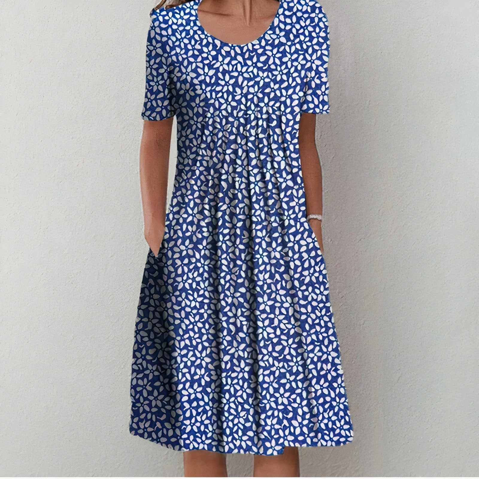 Cassandra Tummy-Embracing Dress