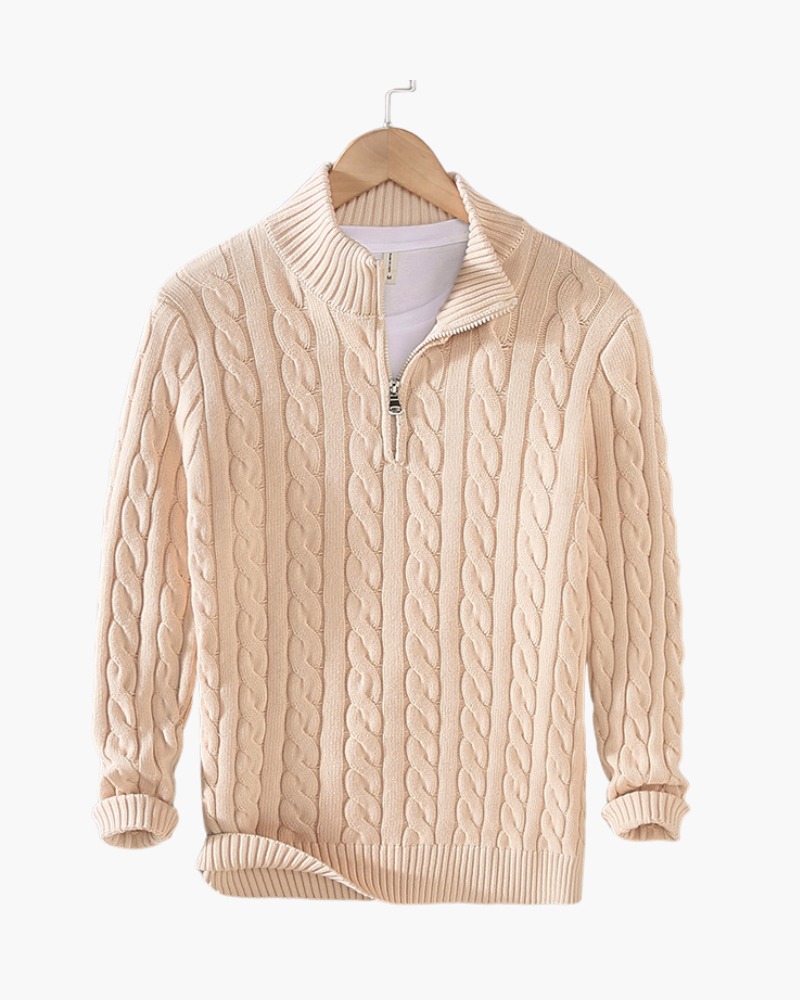 Signature Half-Zip Sweater