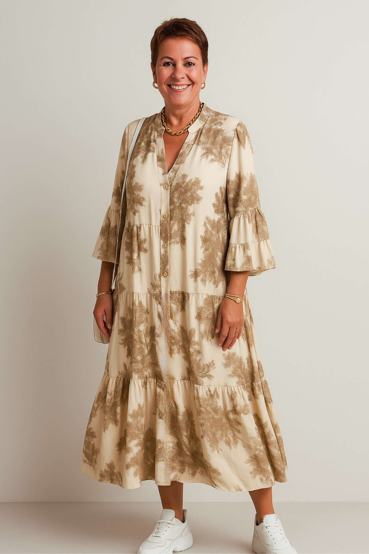 Helene - Elegant Flowing Dress