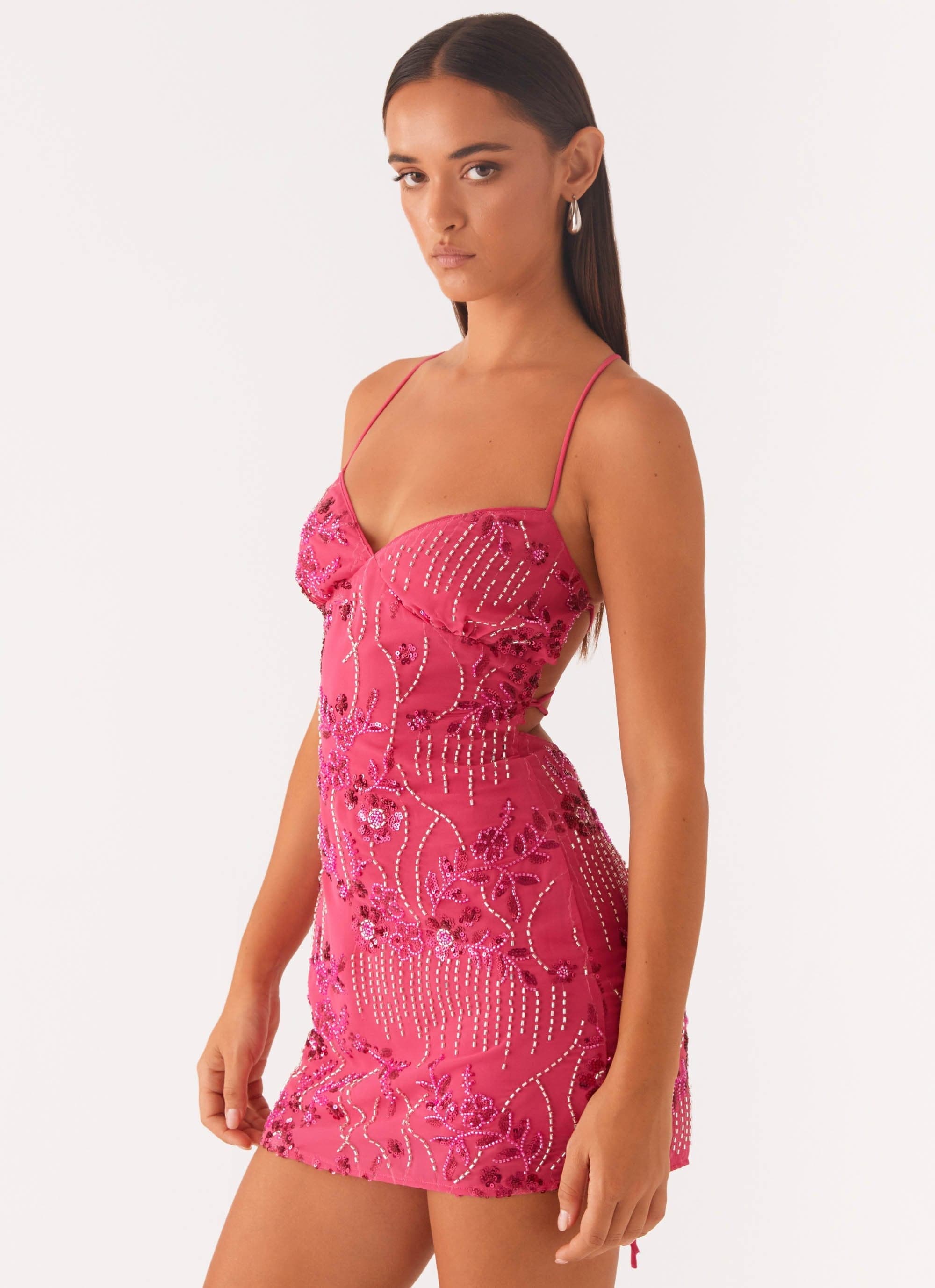 Christiane – Mini Dress Shine and Elegance