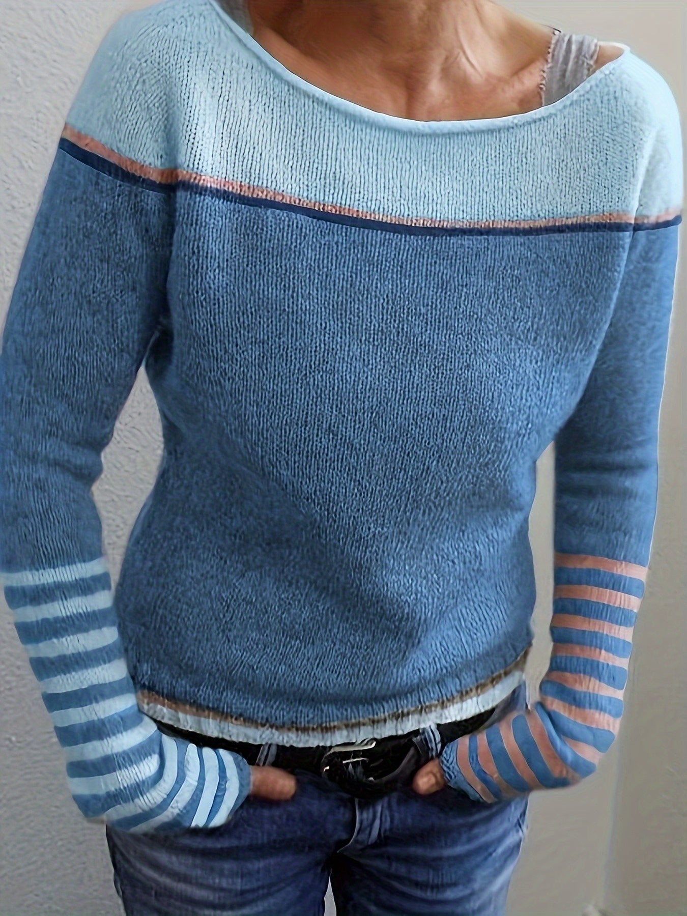 Rachel - Timeless Striped Knit Shirt