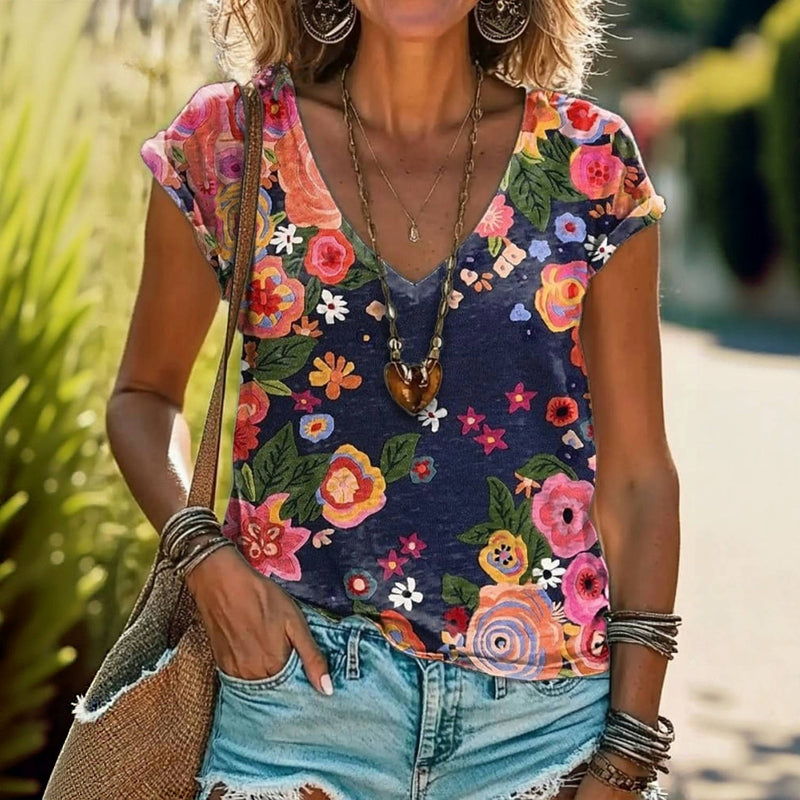 Flora Essence Relaxed Tee