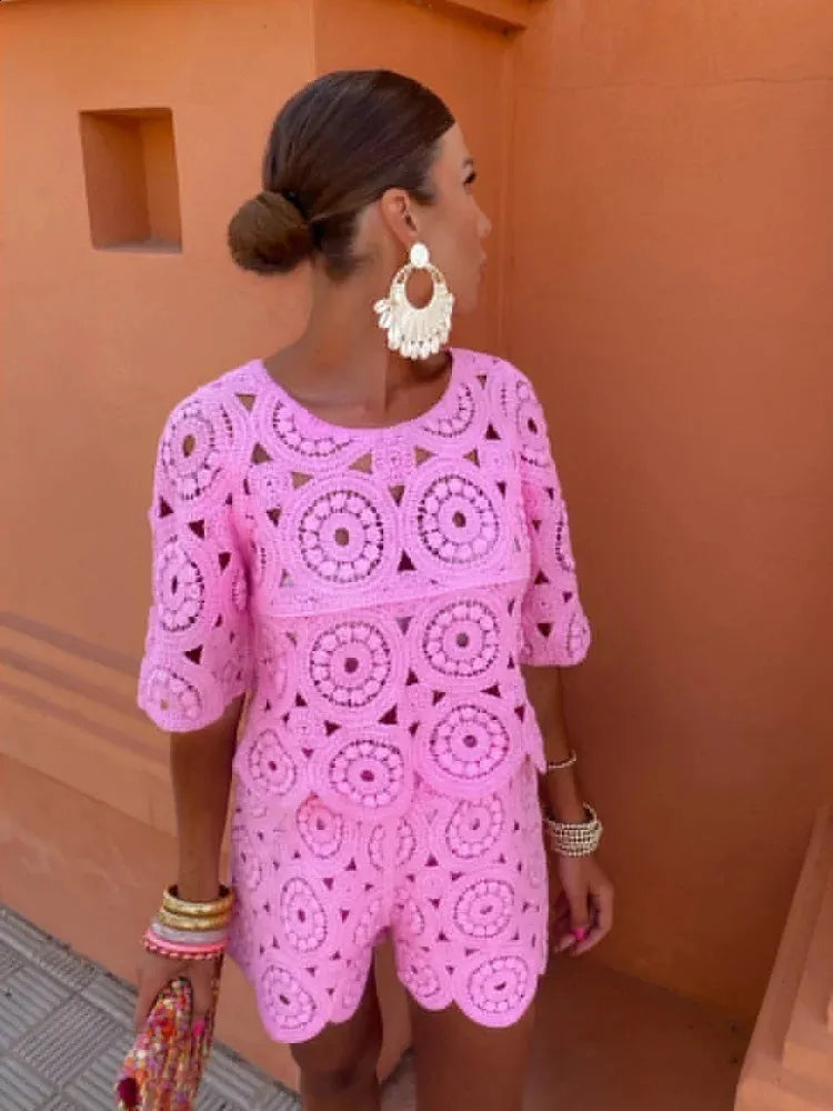 Luna - Bohemian Summer Crochet Set