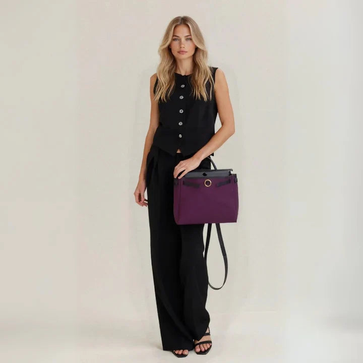Anita – Casual Ensemble in Handcrafted Linen