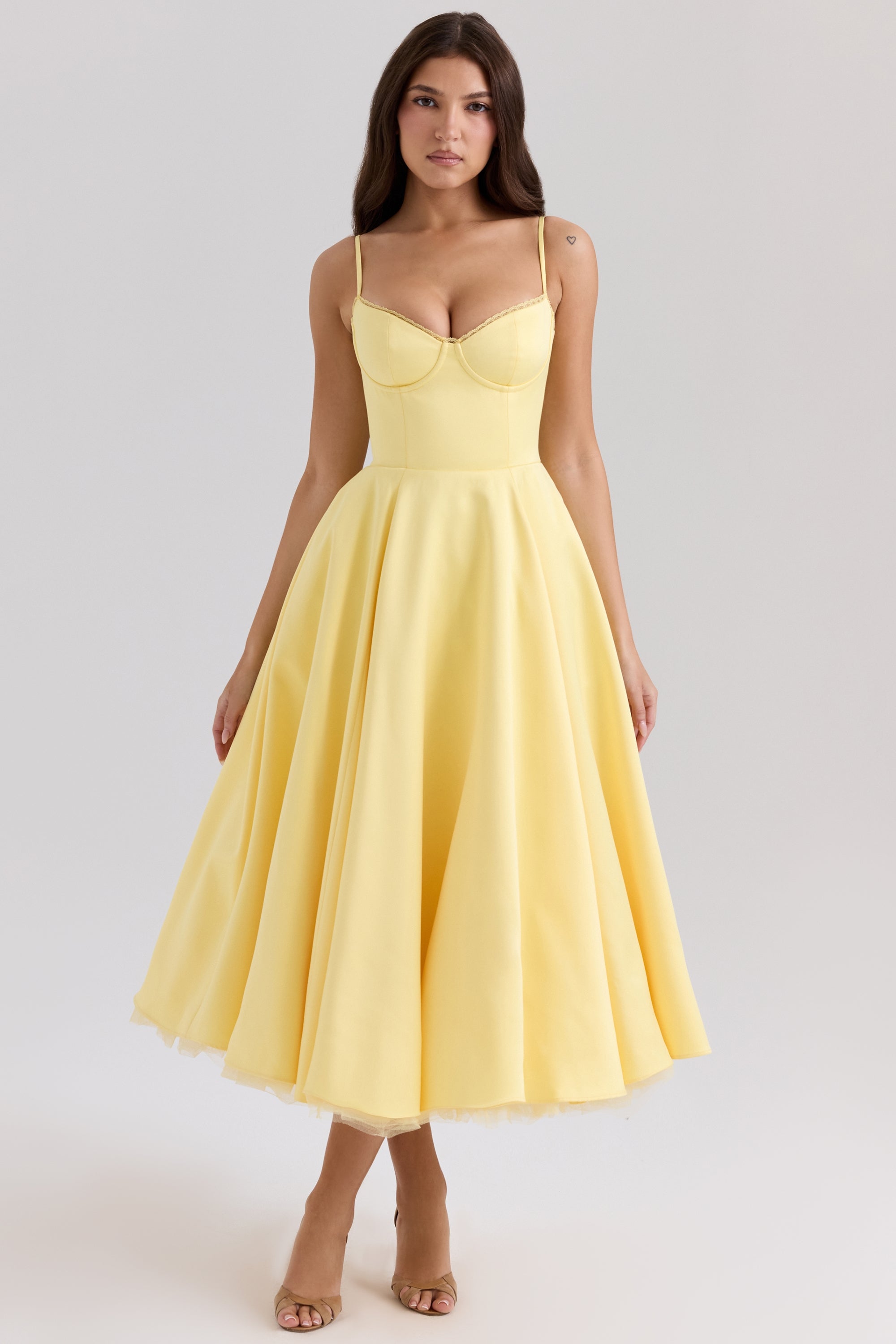 Cindy – Midi Dress in Tulle