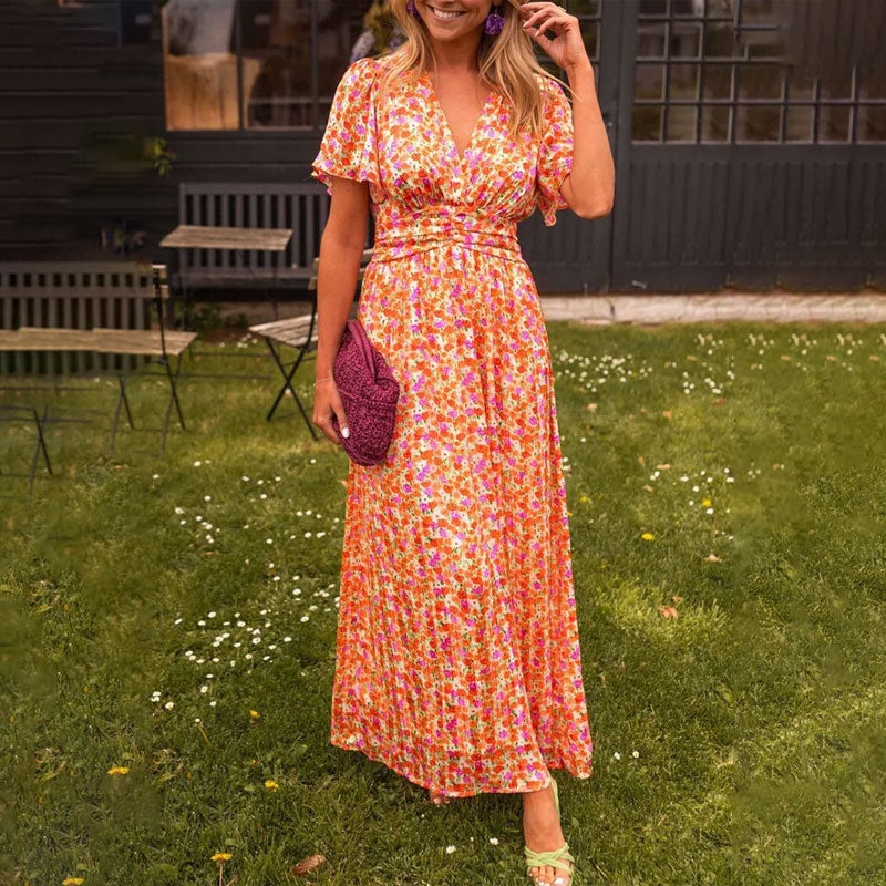Romy – Summer Dress with V-Neck