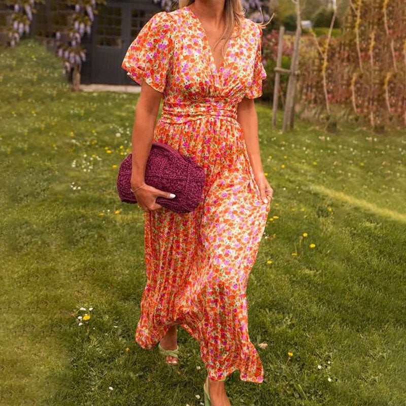 Romy – Summer Dress with V-Neck
