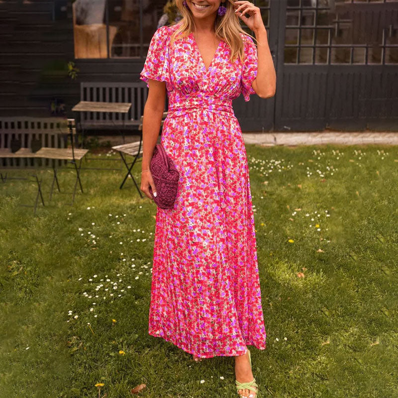 Romy – Summer Dress with V-Neck