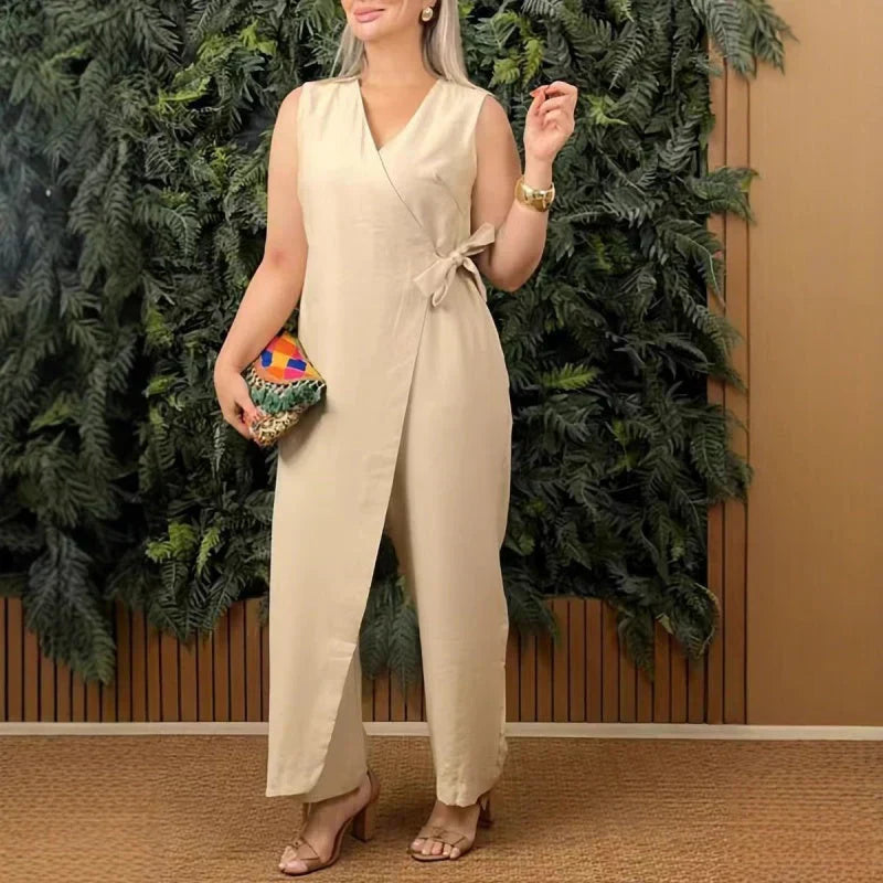 Chantale - Elegant V-neck Jumpsuit